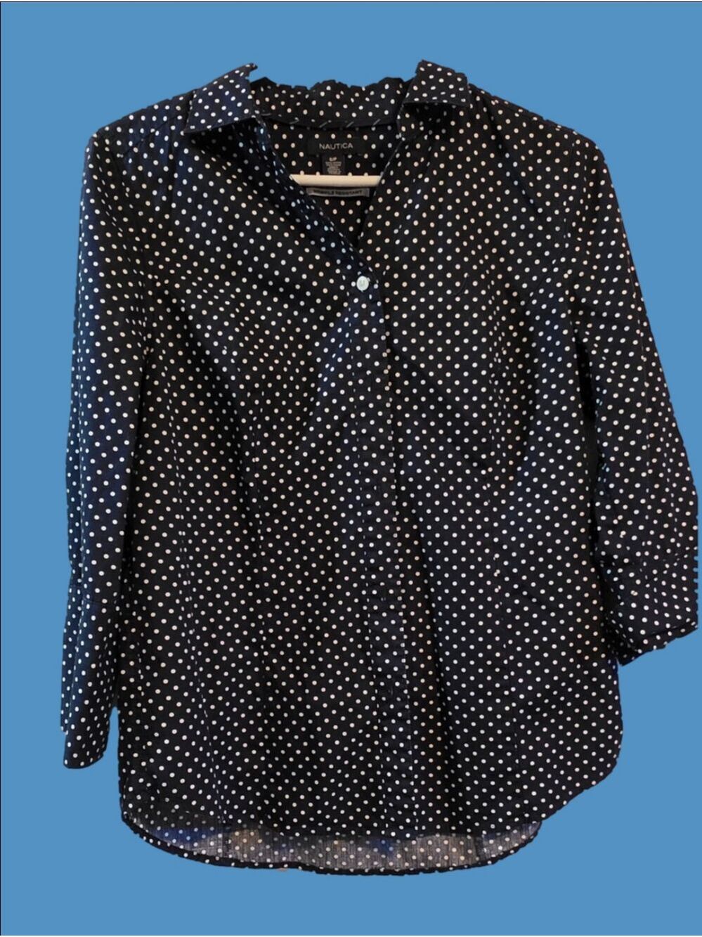4/$67 Deal! Nautica Polka Dot Shirt